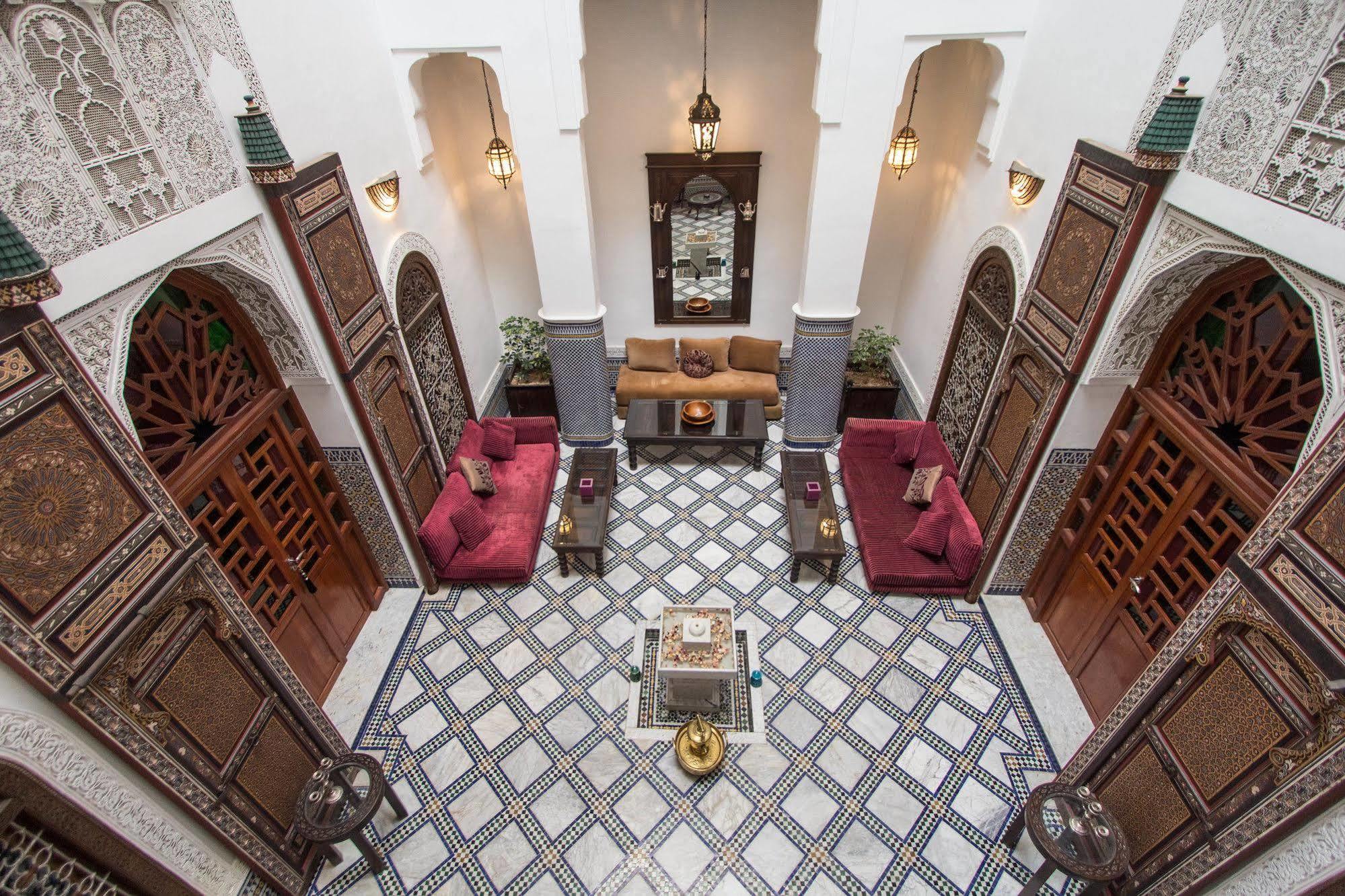 Riad Noujoum Medina Fez Bagian luar foto